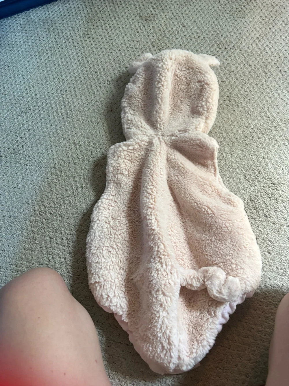 Pottery Barn Kids Plush Piglet Hooded Vest - Light Pink